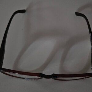 Clara WIN +2.50 Reading Glasses Brown Rectangle Readers